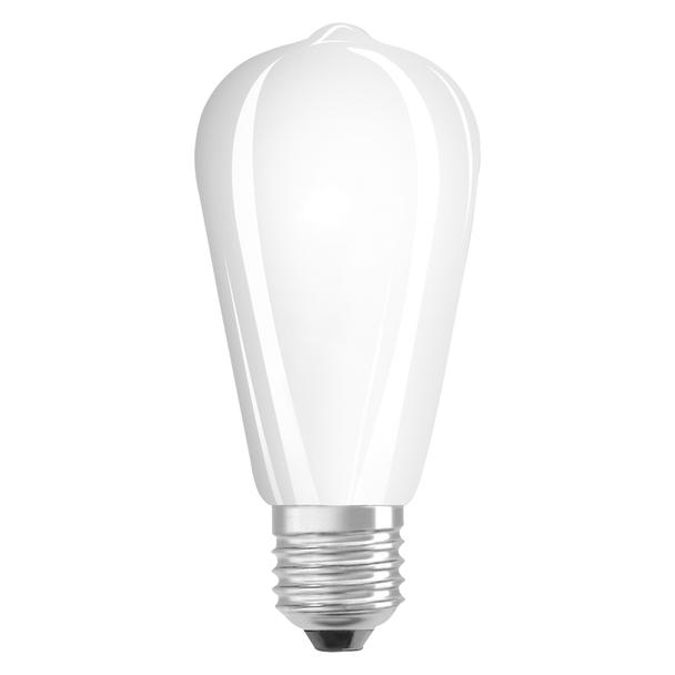 Lampa LED, klasyczny kształt bańki Edison 6,5W 827 230V plastik E27