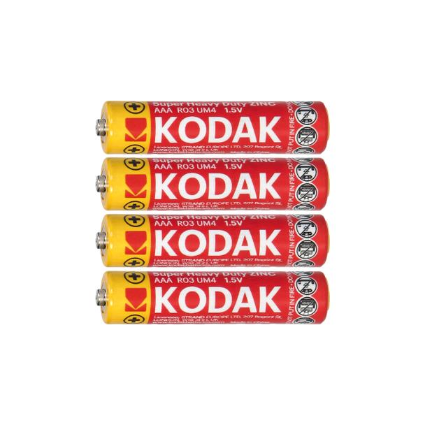 Baterie Kodak ZINC Super Heavy Duty AAA LR03, 4 szt.