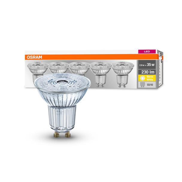 BASE PAR16 35 36 2,6W 827 230V GU10 FS5 LEDVANCE