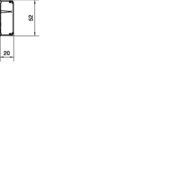 tehalit.ateha Kanał 20x50 L=2,0m, 2 komory, biały