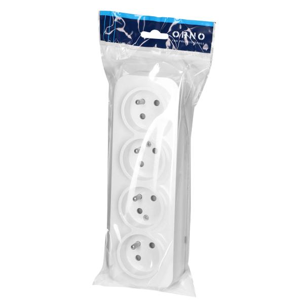 Gniazdo poczwórne natynkowy ToDo 2P+Z IP20, 16A, 230V AC, 16A, 230V AC, biały
