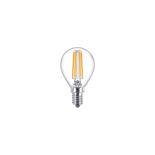 Żarówka LED Kulka 6,5W=60W 806lm / 2700K barwa ciepła LEDLuster 6,5-60W P45 E14 827 PHILIPS