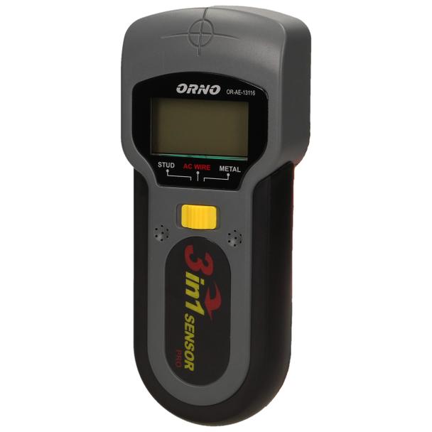 Detektor przewodów drewna i metalu 3w1 OR-AE-13116 ORNO