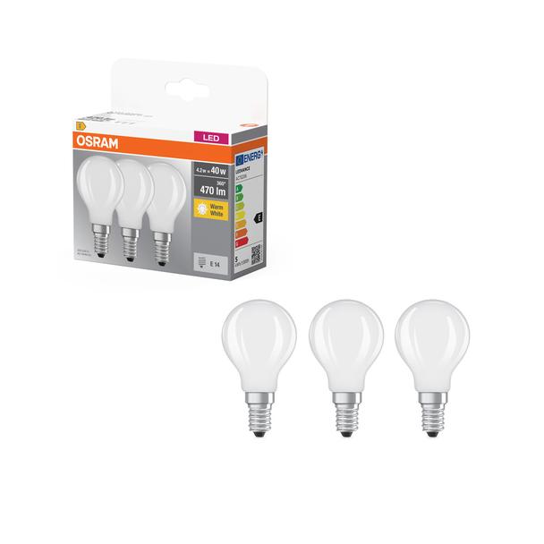 BASE CL P40 4W 827 230V GL FR E14 FS3 LEDVANCE