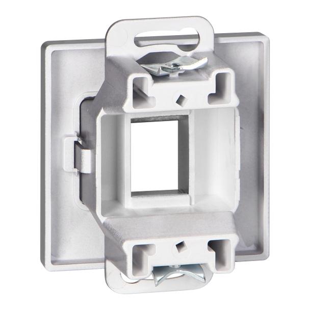 Płytka czołowa + 1xRJ45 Pearl, PC+ARJ45/P1, antracyt