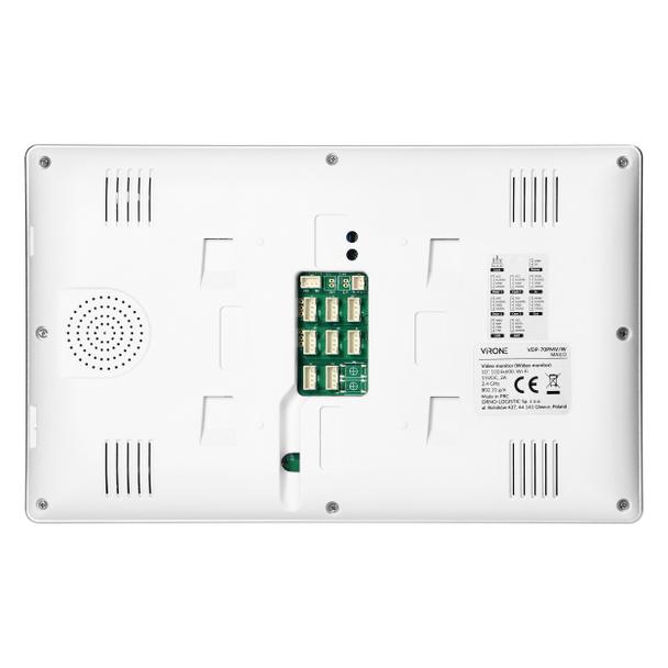 MAILO, zestaw wideodomofonowy, bezsłuchawkowy, monitor dotykowy 10  LCD, Wi-Fi + APP na telefon, z g