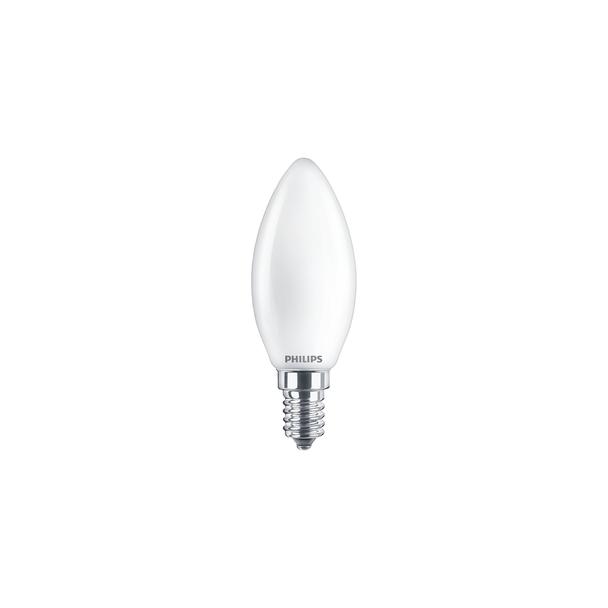 Żarówka LED świeczka 4,3W=40W 470lm 2700K barwa ciepła LEDCandle 4,3-40W E14 827 B35 PHILIPS