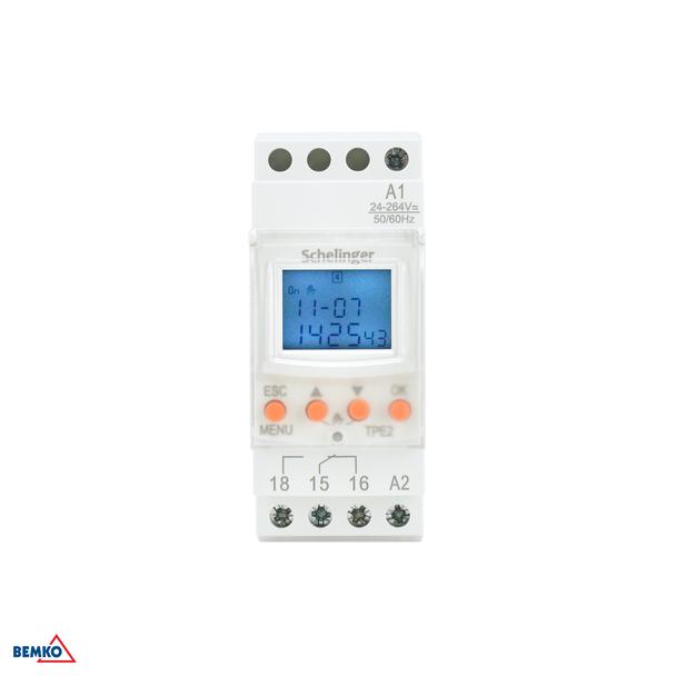 PROGRAMATOR CZASOWY ELEKTRONICZNY 16(8)A 7D SCHELINGER