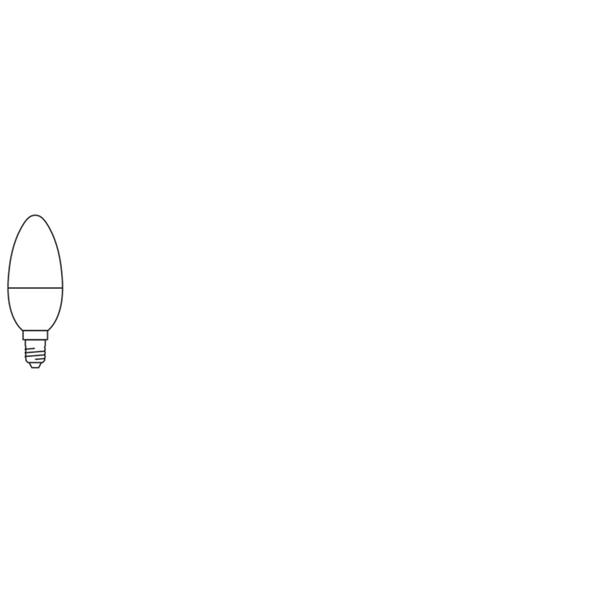 Lampa LED SMARTWIFI B40 4,9W/827230VDIMFRE144X3 LEDV