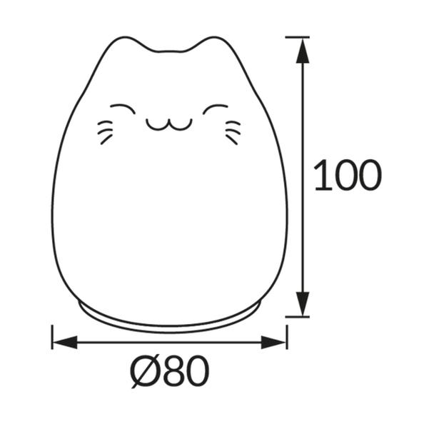 PUPIL LED 0,4W CAT