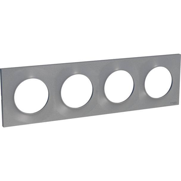 Odace Styl, ramka 4-krotna, DIY, aluminium