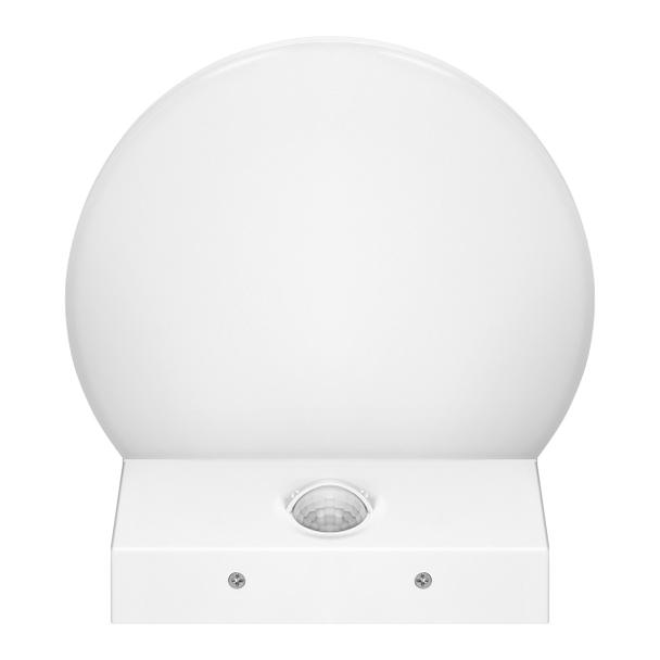 ASPEN LED 15W, oprawa ogrodowa z czujnikiem ruchu PIR, 1300lm, IP65, 4000K, biała