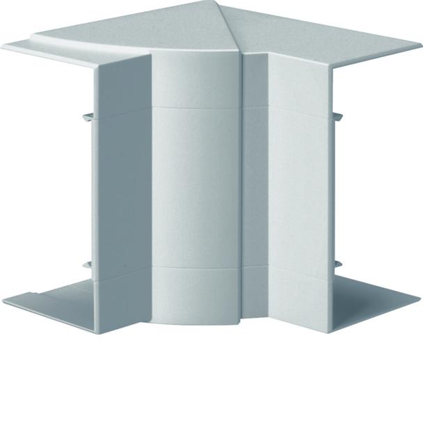 tehalit.BR65/BRS Kąt wewnętrzny 65x130, PC-ABS, jasnoszary BR651304H7035 HAGER