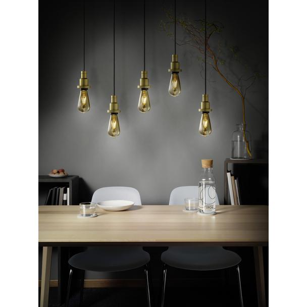 Żarówka LED 6,5W/824 E27 Vintage 1906 LED dim CL GLOBE125 FIL GOLD 51 dim 4058075808997