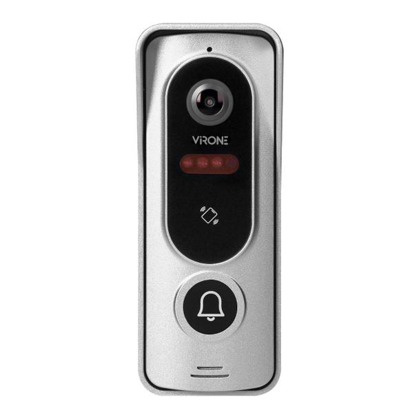 ANGU, zestaw wideodomofonowy 4-żyłowy, bezsłuchawkowy, monitor 7" LCD, z kamerą 800TVL, z czytnikiem