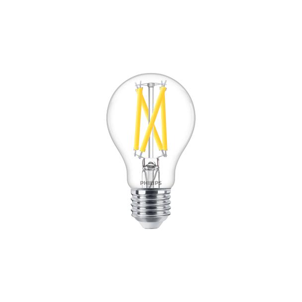Żarówka LED ściemnialna 7,2W=75W 1055lm 2200-2700K kulka DT7,2-75W E27 CRI95 A60 Szkło przezroczyste