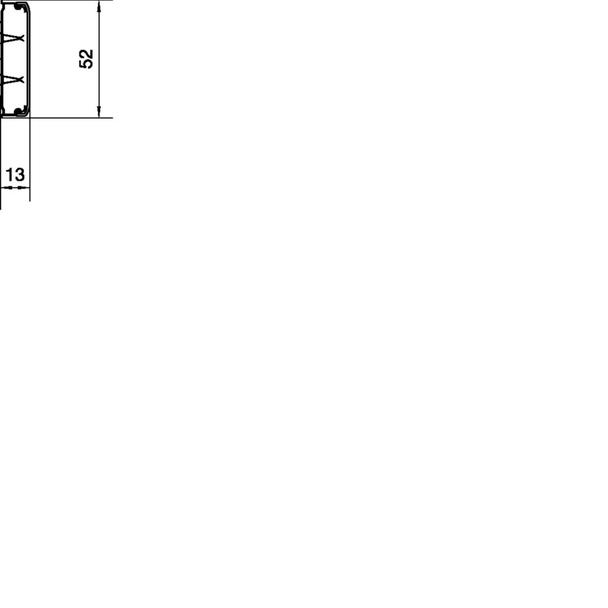 tehalit.ateha Kanał 12x50 L=2,0m, 3 komory, biały