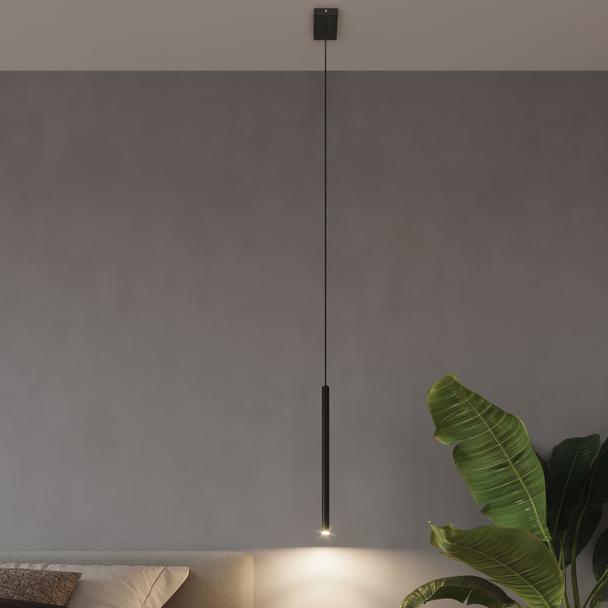 Sollux Lampa wisząca PASTELO 5 czarna SL.0472