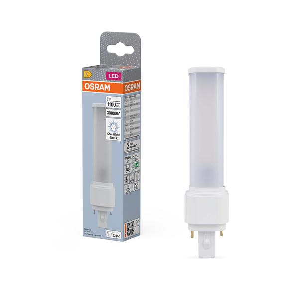 DULUX D LED FR 26 CCG, AC mains 10W 840 G24d-3 TRZONKI SPECJALNE LEDVANCE