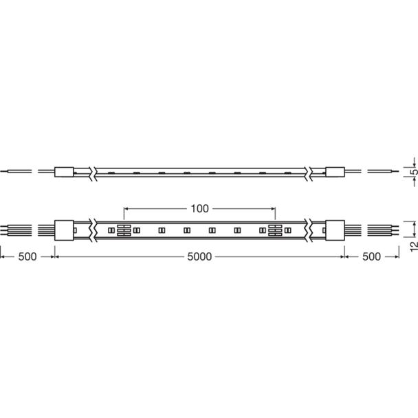 Pasek LED Superior LS SUP-2000/TW/927-965/5/IP67