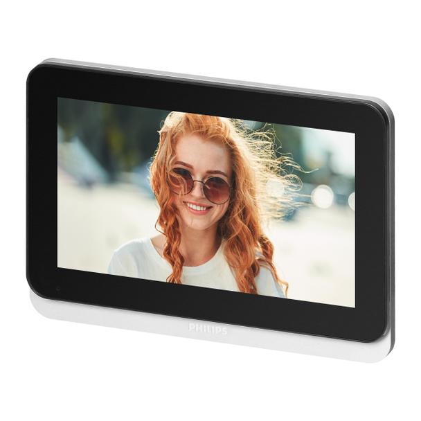 Wideo monitor bezsłuchawkowy, kolorowy, LCD 7'', dotykowy, WiFi + APP na telefon, z gniazdem na kartę 531048P ORNO