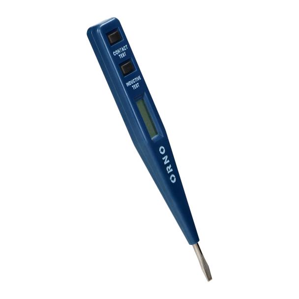 Elektroniczny próbnik napięcia 5w1, test obecności, pomiar, indukcja, ciągłość, polaryzacja DC, nieb