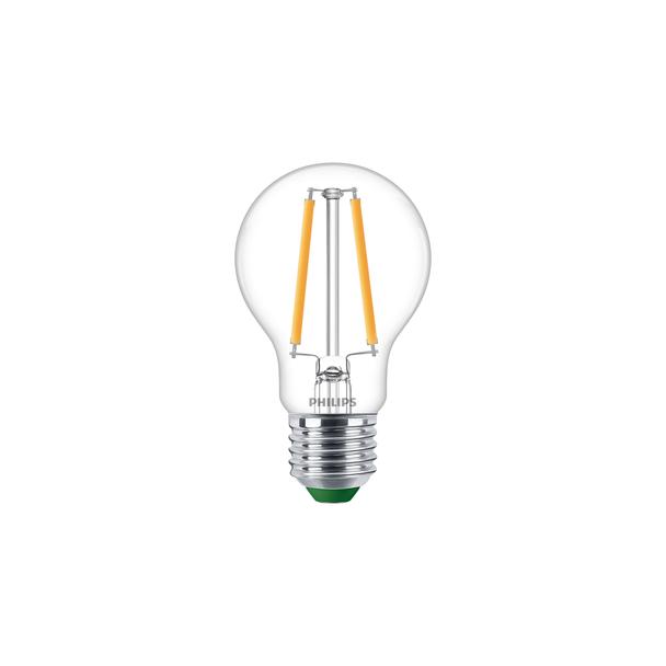 Żarówka LED klasa A 2,3W=40W 485lm 3000K barwa ciepła kulka 2,3-40W E27 830 A60 UE Szkło przezroczys