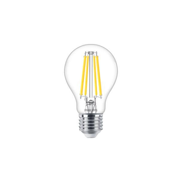 Żarówka LED ściemnialna 7,8W=75W 1055lm 2700K barwa ciepła VLE kulka D7,8-75W E27 927 A60 Szkło prze