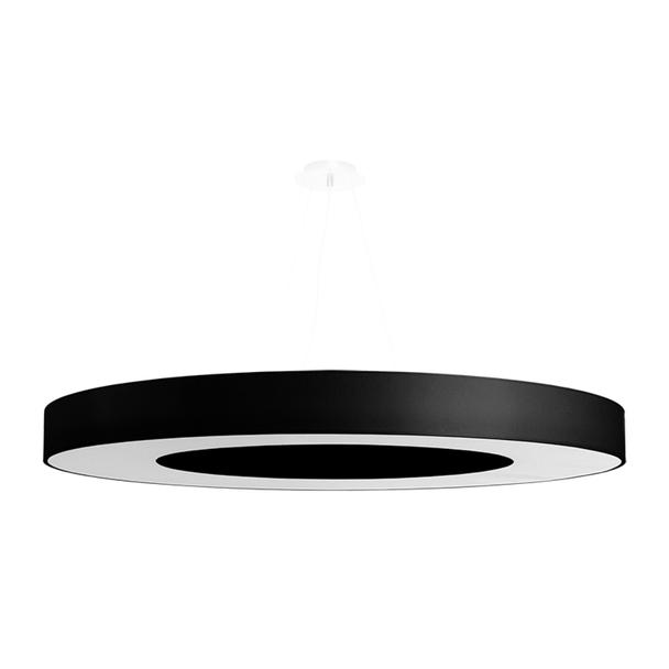 Sollux Żyrandol SATURNO SLIM 90 czarny SL.0798