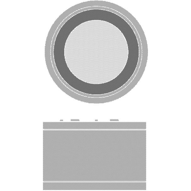 Oprawa DOWNLIGHTSURFACE DN 160 P 30W 840 36D IP65 BK