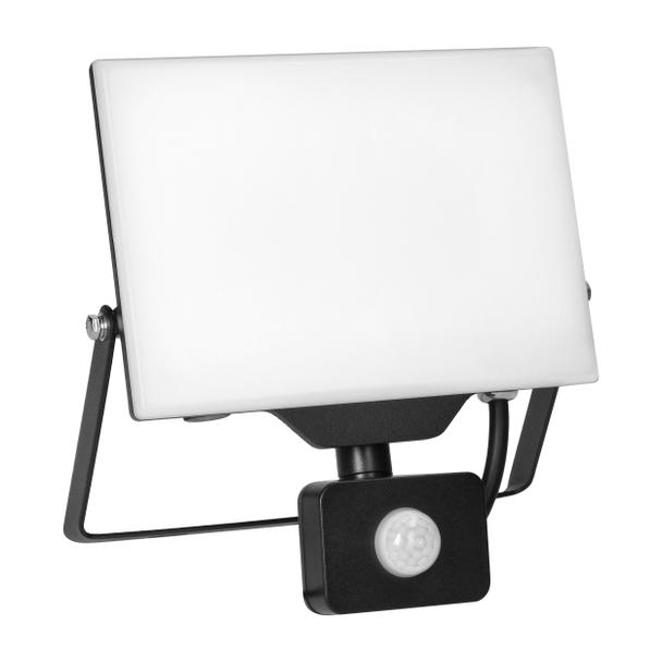 PORTO S LED 50W naświetlacz z PIR, 4000lm, IP44, 4000K, aluminium + poliwęglan AD-NL-6465BLR4 ORNO