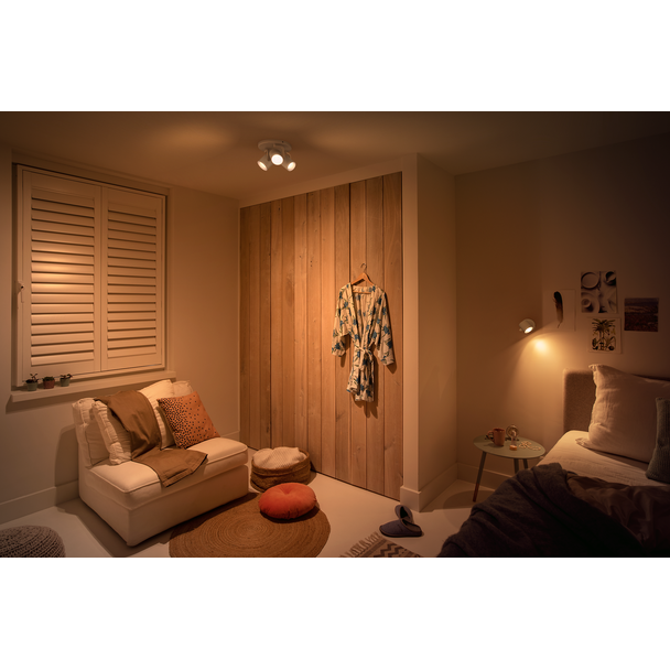 Żarówka LED 4,8/3,5/1,5W=50W 2700/2500/2200K LED SSW 50W GU10 WW 36st. RF SRT4 PHILIPS