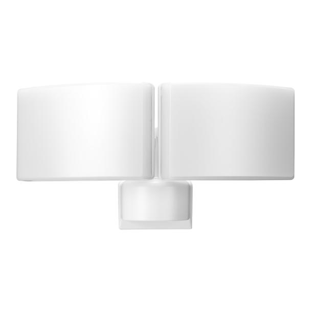 TOS DUO LED 2x20W podwójny naświetlacz ogrodowy, 2x1600lm, IP65, 4000K, PC, biały