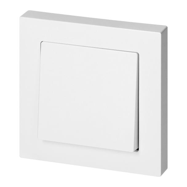 Przycisk dzwonek podtynkowy Malta, 10A, 250V, WP-6/7M, biały
