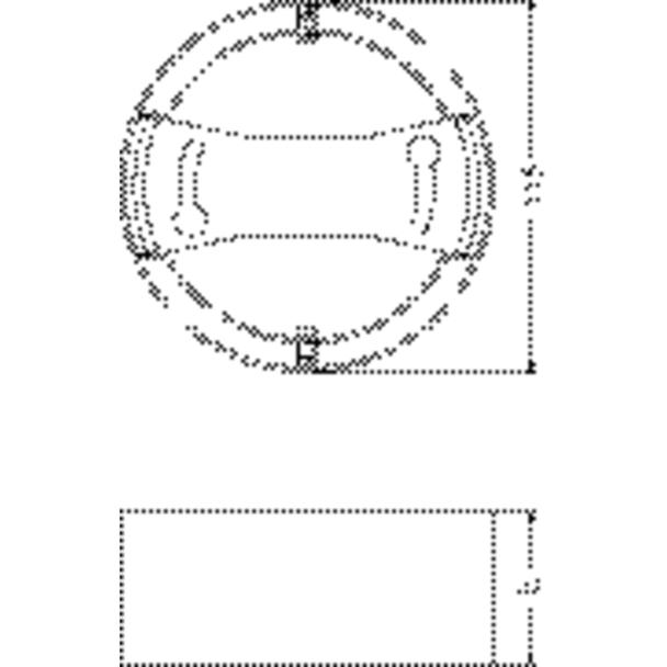 Ramka do oprawy LED DOWNLIGHT IP44 FRAME DN 115 WT 4058075709904 LEDVANCE