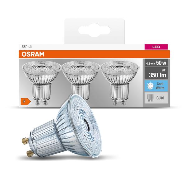 BASE PAR16 50 36 4,3W 840 230V GU10 FS3 LEDVANCE