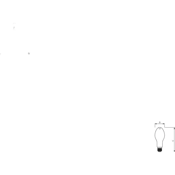 Żarówka LED 36W=200W 5300lm 2700K barwa ciepła TForce Core LED HPL 36W E40 827 FR 3 lata gw. PHILIPS