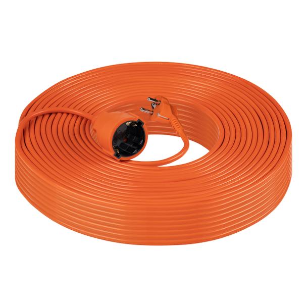 Przedłużacz ogrodowy jednogniazdowy Schuko, PVC 3x1mm2, długość 40m