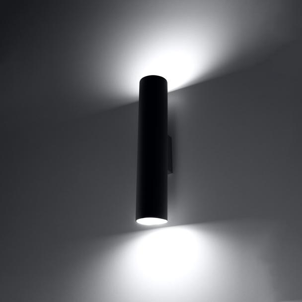 Sollux Kinkiet LAGOS 2 czarny SL.0330