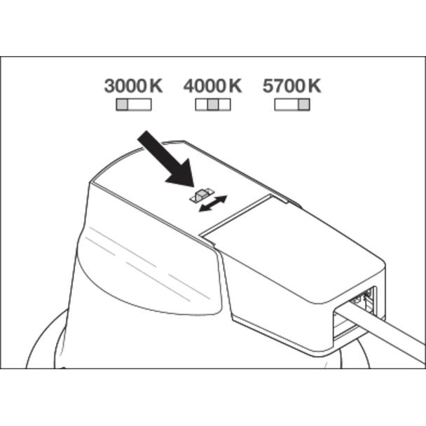 DL COMFORT DN205 20W 3CCT 60DEG WT LEDV LEDVANCE