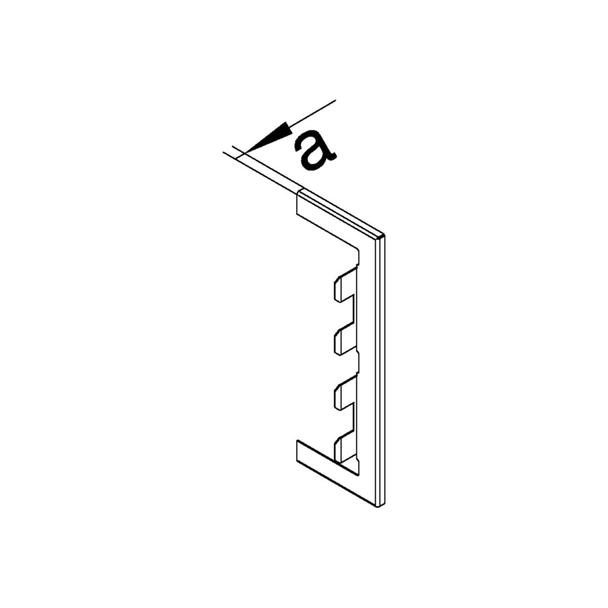 tehalit.BRS Maskownica przebicia 100x210 D biały