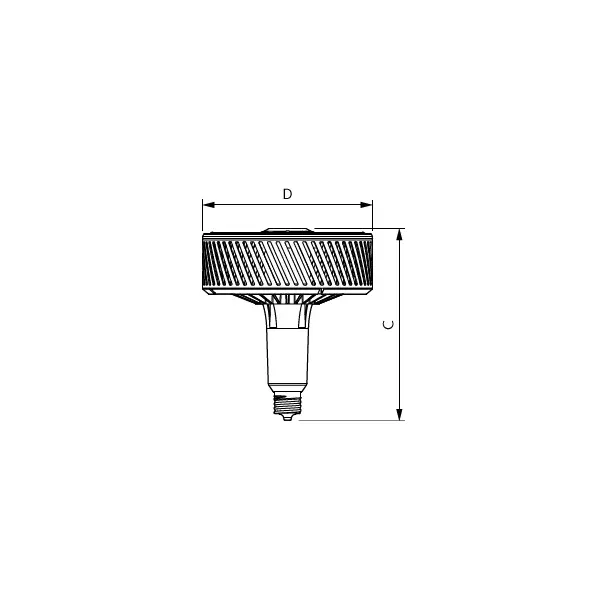 Żarówka LED 140W=400W 20000lm 4000K barwa neutralna TForce LED HPI UN 140W E40 840 WB 5 lat gw. PHIL