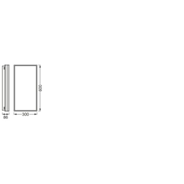 Oprawa SMART+ WIFI ORBIS MAGNET 600X300 TW BK