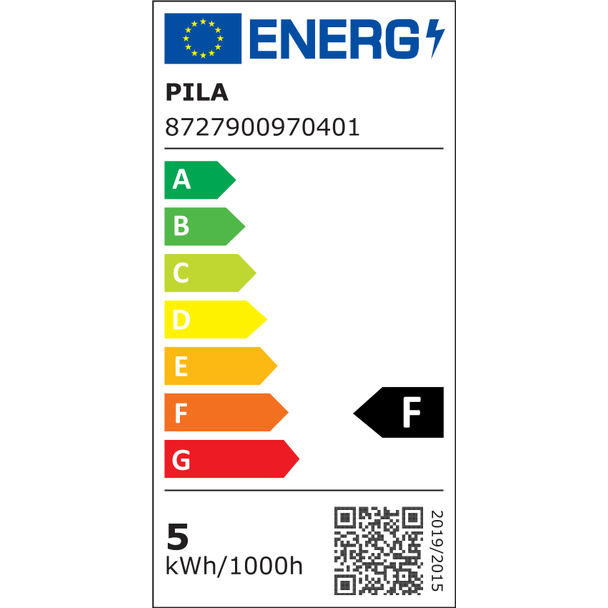 Żarówka LED Kulka PILA 4,9W=40W 470lm / 2700K barwa ciepła LED 40W B35 E14 WW FR 1CT/10 PHILIPS