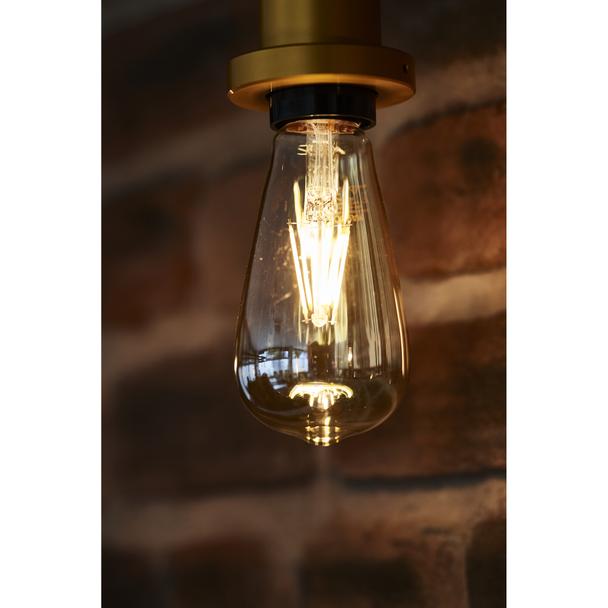 Lampa LED Vintage 1906 CL GLOBE200 Filament szkło przezroczyste GOLD 28 non-dim 5W 820 E27