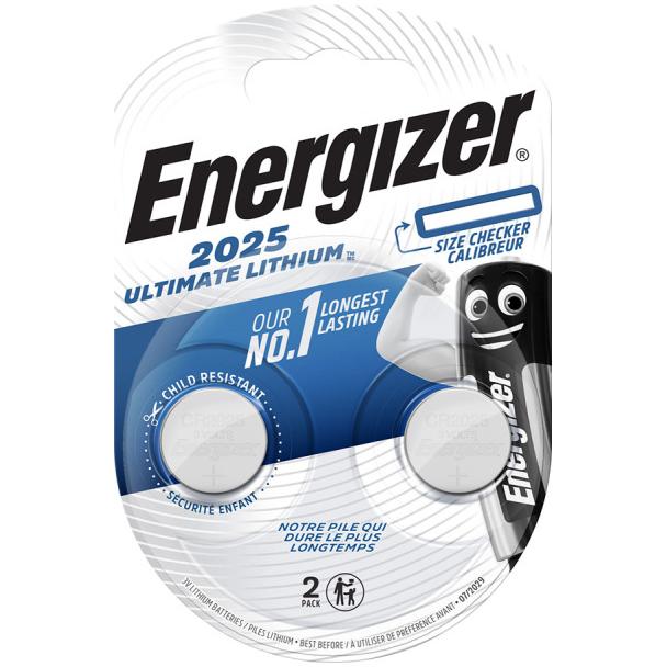 Bateria Energizer CR2025 ULTIMATE LITHIUM /2szt./ 7,6389E+12 SELVISTA