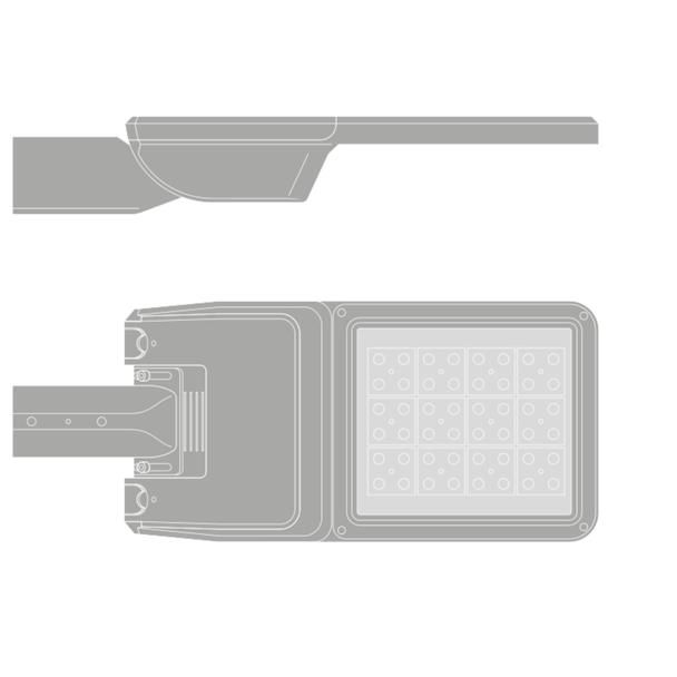 Oprawa uliczna STREETLIGHT FLEX MEDIUM 80W 740 RW35ST ALW