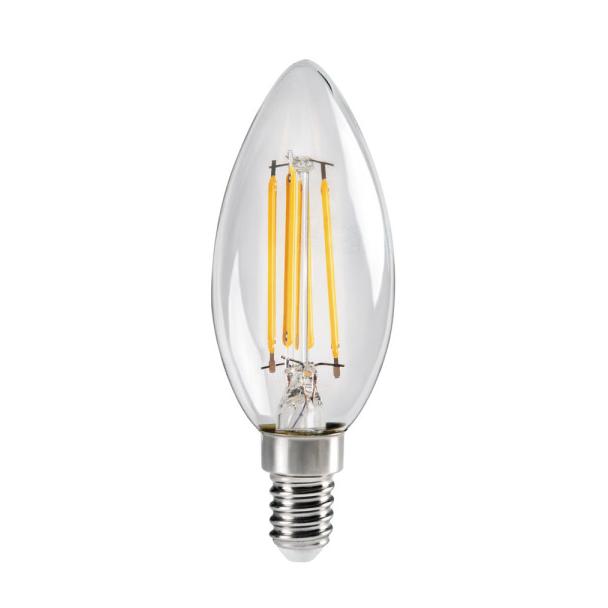 XLED C35E14 4,5W-WW Żarówka LED świeczka XLED C35E14 4,5W-WW barwa ciepłobiała 2700K 470Lm KANLUX