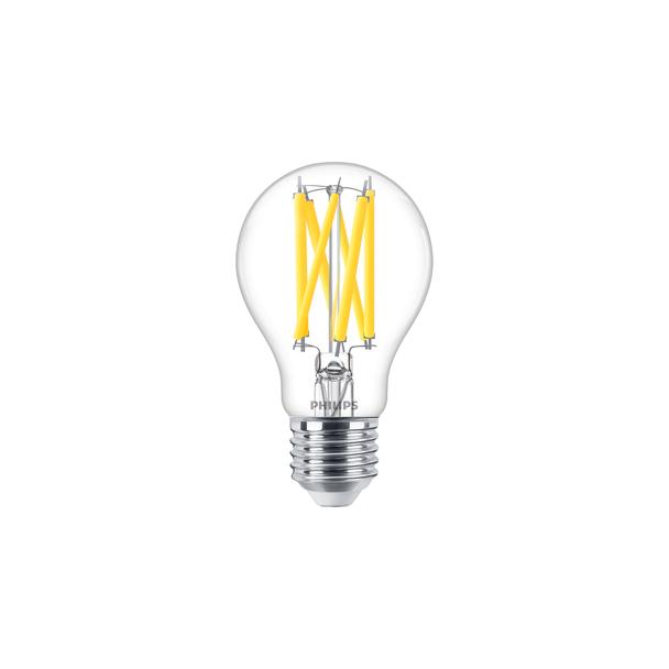 Żarówka LED ściemnialna 10,5W=100W 1521lm 2200-2700K kulka DT 10,5-100W E27 CRI95 A60 Szkło przezroc