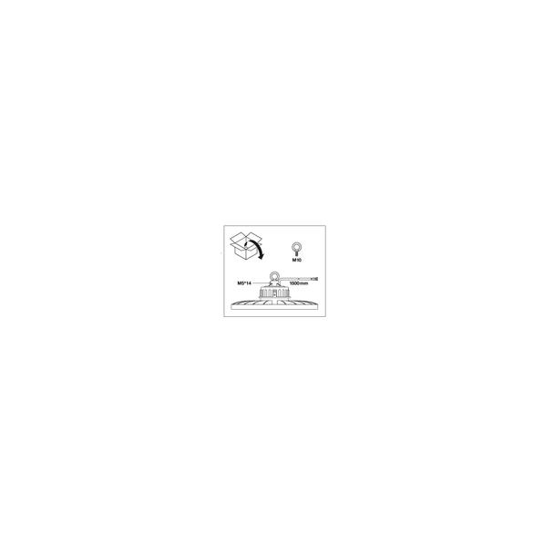 Oprawa HIGH BAY P 190W 865 70DEG IP65